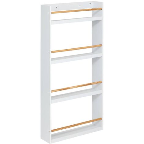 Biblioteca Montessori Atmosphera bianca 55x15x118 cm
