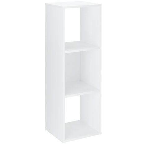 Bibliothèque 3 cases blanches Maxicubes - Maxiburo