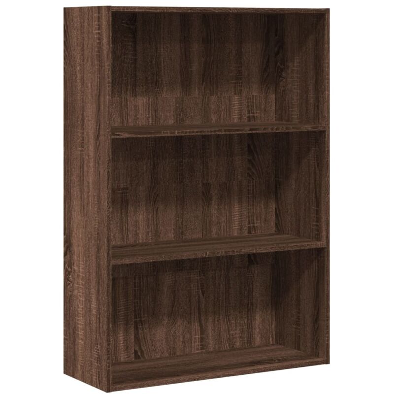 Vidaxl - Bibliothèque chêne marron 80x30x114 cm bois d'ingénierie