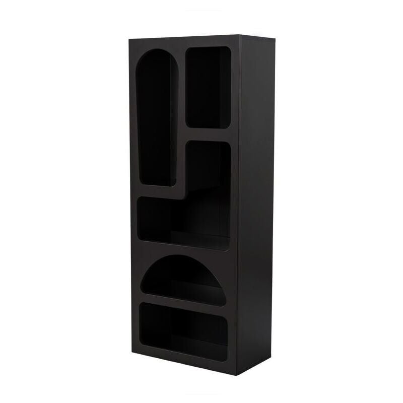Asir Group Llc - Etagère avec 5 niches - Noir - luela