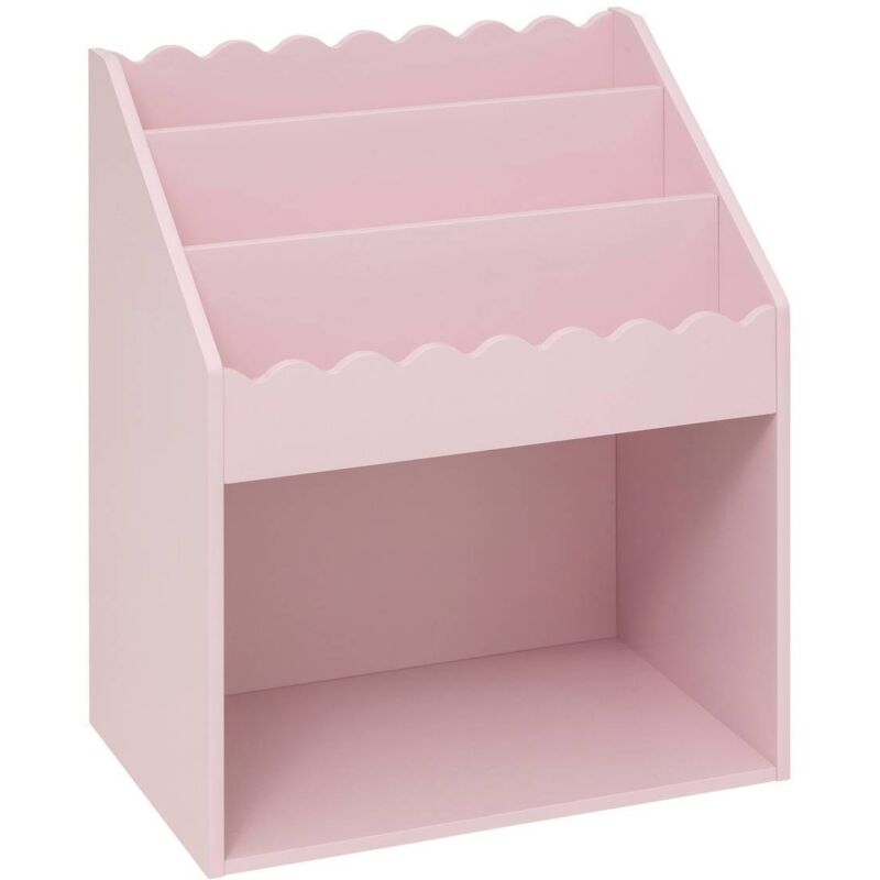 Bibliothèque Festonnée Pour Enfant Rose Atmosphera For Kids