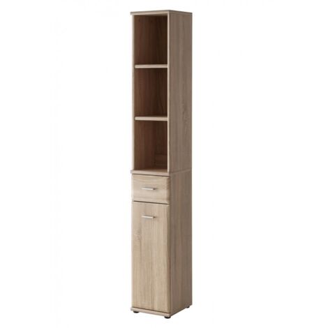 Bibliothèque ARMARIO coloris chêne sonoma 30x203x32 cm