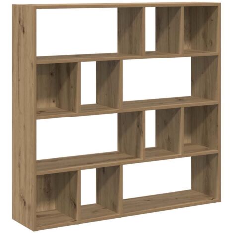 Bibliothèque  Armoire à livres/Séparateur de pièce chêne artisanal 105x24x102 cm