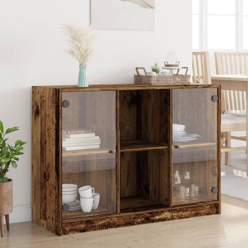 Vidaxl - Buffet vieux bois 102x37x75,5 cm bois d'ingénierie