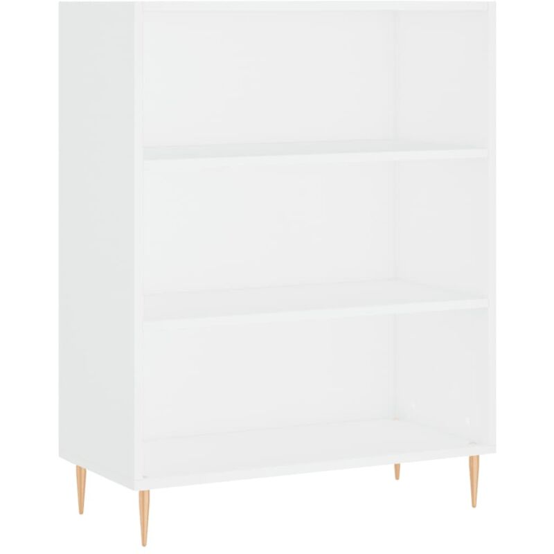 Vidaxl - Bibliothèque blanc 69,5x32,5x90 cm bois d'ingénierie