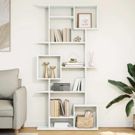 Bibliothèque blanc 92x29x188 cm bois d'ingénierie vidaXL