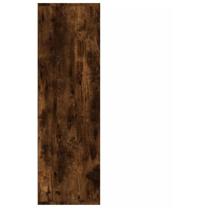 Armoire à livres chêne fumé 98x29x97,5 cm - Vidaxl