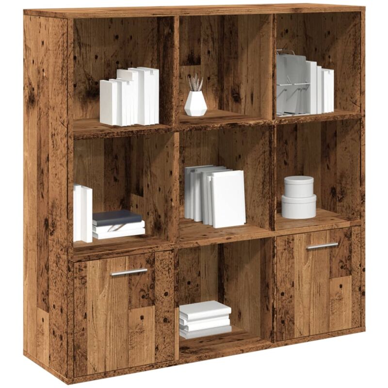 Meuble vieux bois 98x29x97,5 cm bois d'ingénierie Vidaxl