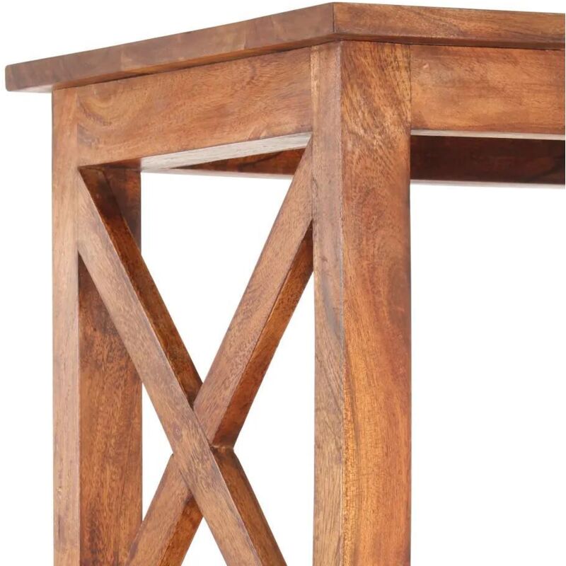 Vidaxl - Bibliothèque 100x30x180cm Bois massif d'acacia et finition miel