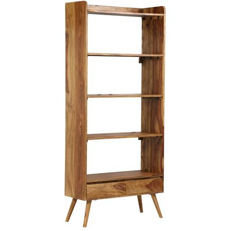 Bibliothèque Bois massif de Sesham 75 x 30 x 170 cm