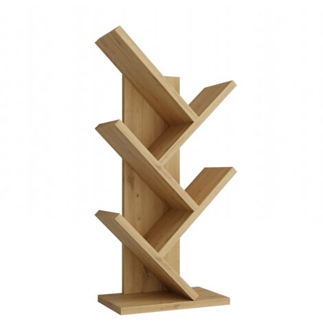 Bibliothèque, chêne Artisan, 26,5 × 61 × 15,5 cm