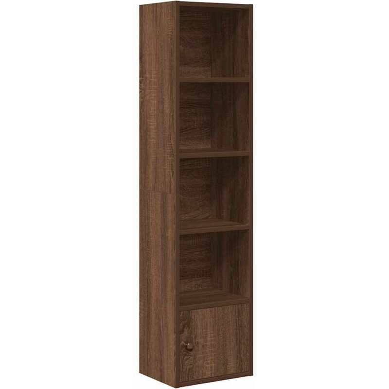 Vidaxl - Bibliothèque chêne marron 31x24x127 cm bois d'ingénierie