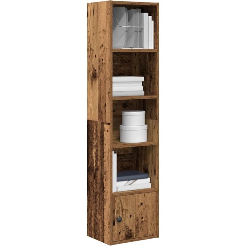 Vidaxl - Bibliothèque vieux bois 31x24x127 cm bois d'ingénierie