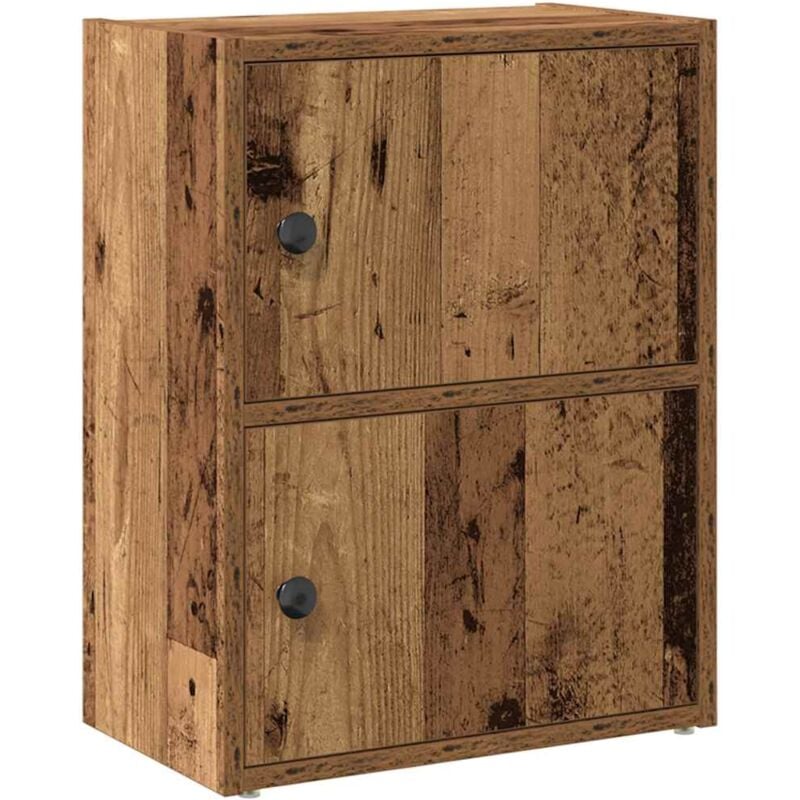 Vidaxl - Bibliothèque vieux bois 40x24x52 cm bois d'ingénierie