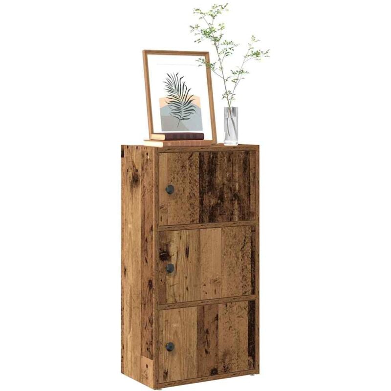 Vidaxl - Bibliothèque vieux bois 40x24x77 cm bois d'ingénierie