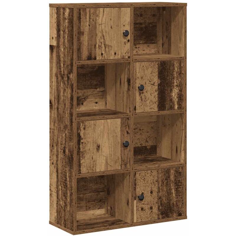Vidaxl - Bibliothèque vieux bois 60x24x101,5 cm bois d'ingénierie