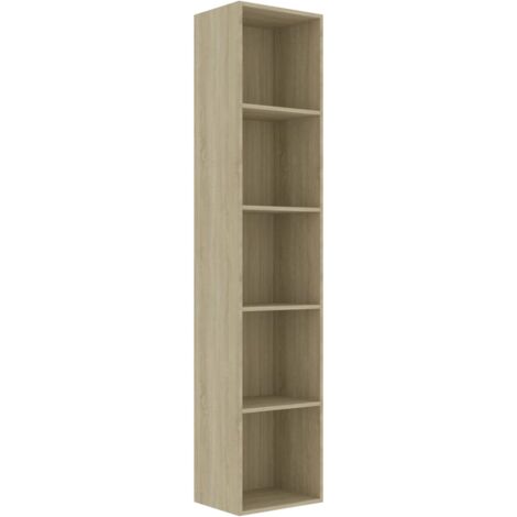 Bibliothèque Chêne sonoma 40x30x189 cm Bois d’ingénierie