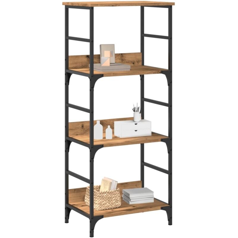 Vidaxl - Bibliothèque chêne artisanal 50x33x117,5 cm bois d'ingénierie