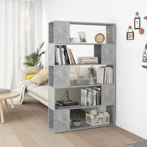 Bibliothèque/Séparateur de Pièce 80x24x155 cm Aggloméré Multicolore vidaXL