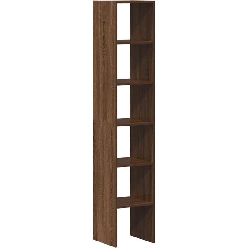 Vidaxl - Bibliothèques 2 pcs empilable chêne marron bois d'ingénierie