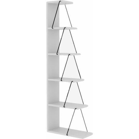 Bibliothèque escalier 5 niveaux design minimaliste TLOS