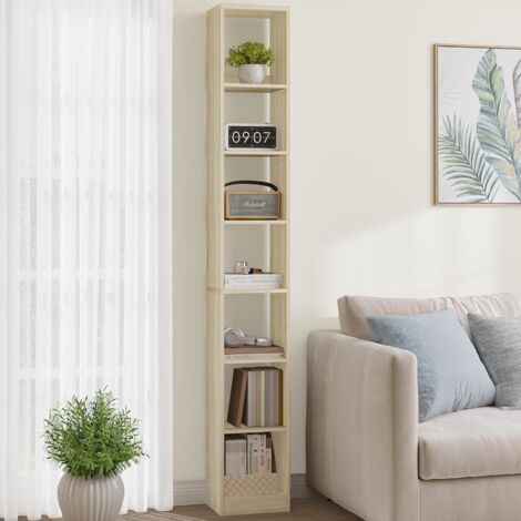 Bibliothèque, Étagère de Rangement, Meuble, Cube, pour Salon