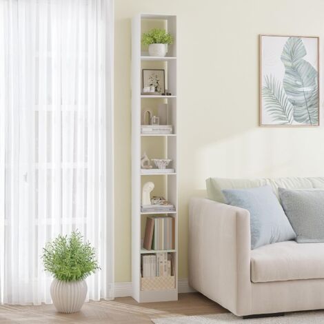 Bibliothèque, Étagère de Rangement, Meuble, Cube, pour Salon