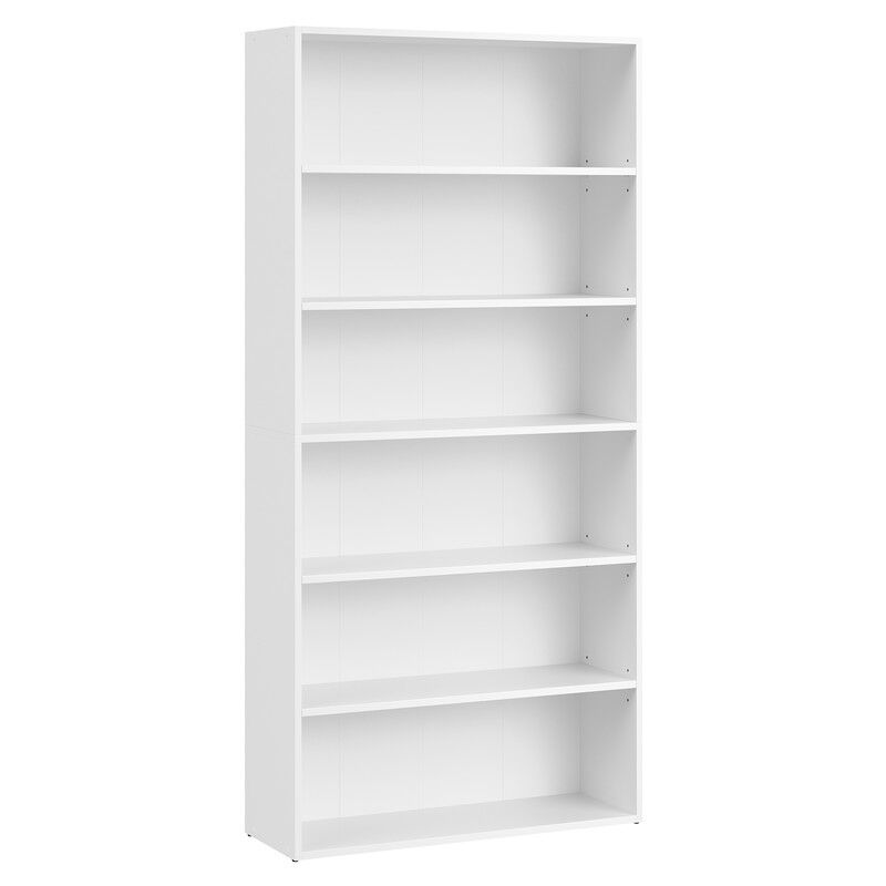 Vasagle – Bibliothèque 6 niveaux – Dimensions 24 x 80 x 160,7 cm – Panneau d'aggloméré E1 – Capacité 10 kg par étagère – Montage facile Vasagle – Bibliothèque 6 niveaux – Dimensions 24 x 80 x 160,7 cm – Panneau d'aggloméré E1 – Capacité 10 kg par étagère – Montage facile