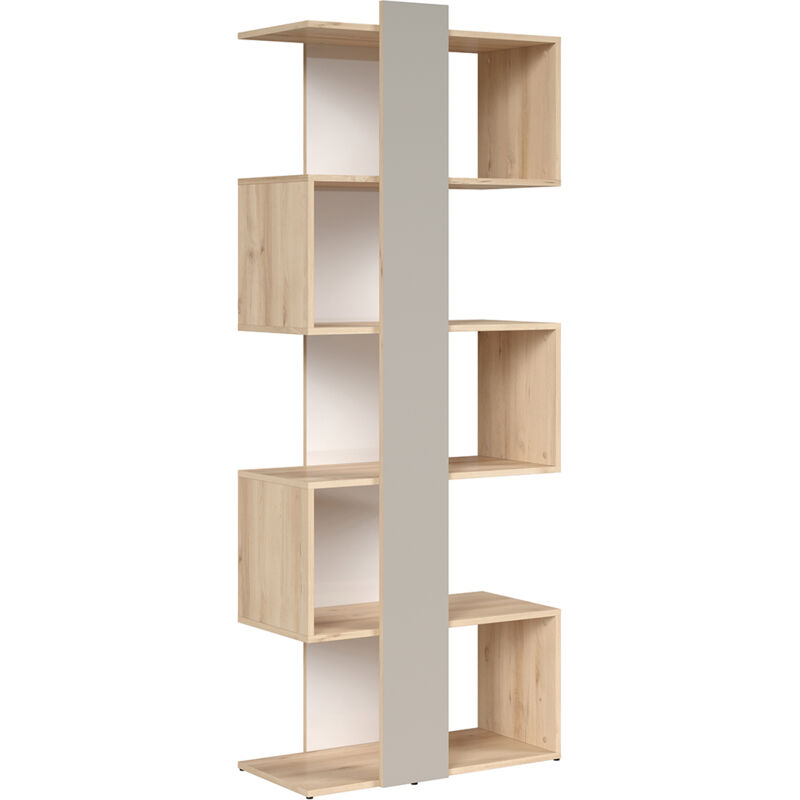 Petits-meubles - Bibliothèque gauche Stella Bois et Gris
