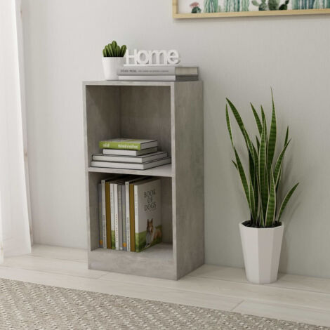 Bibliothèque Gris béton 40 x 24x75