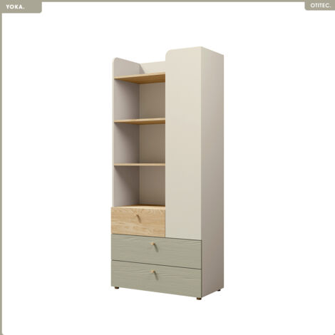 Bibliothèque - L.80 x H.185 x P.40 - YOKA