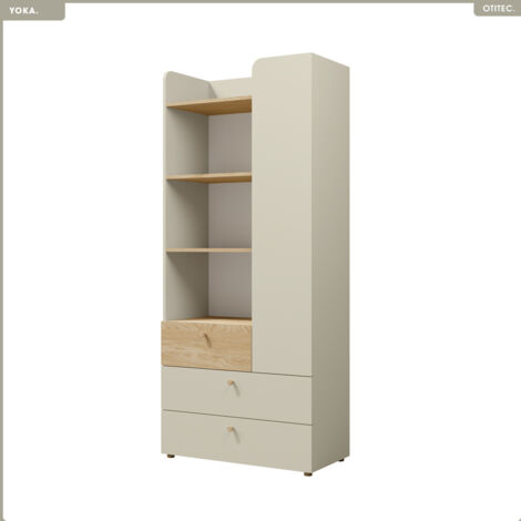 Bibliothèque - L.80 x H.185 x P.40 - YOKA