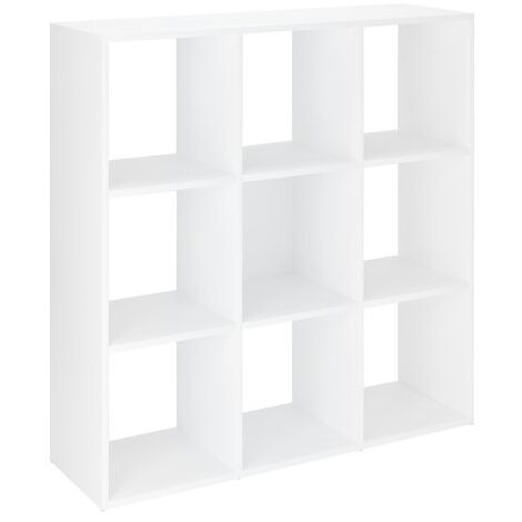 Bibliothèque Maxicube 9 cases blanches - Maxiburo