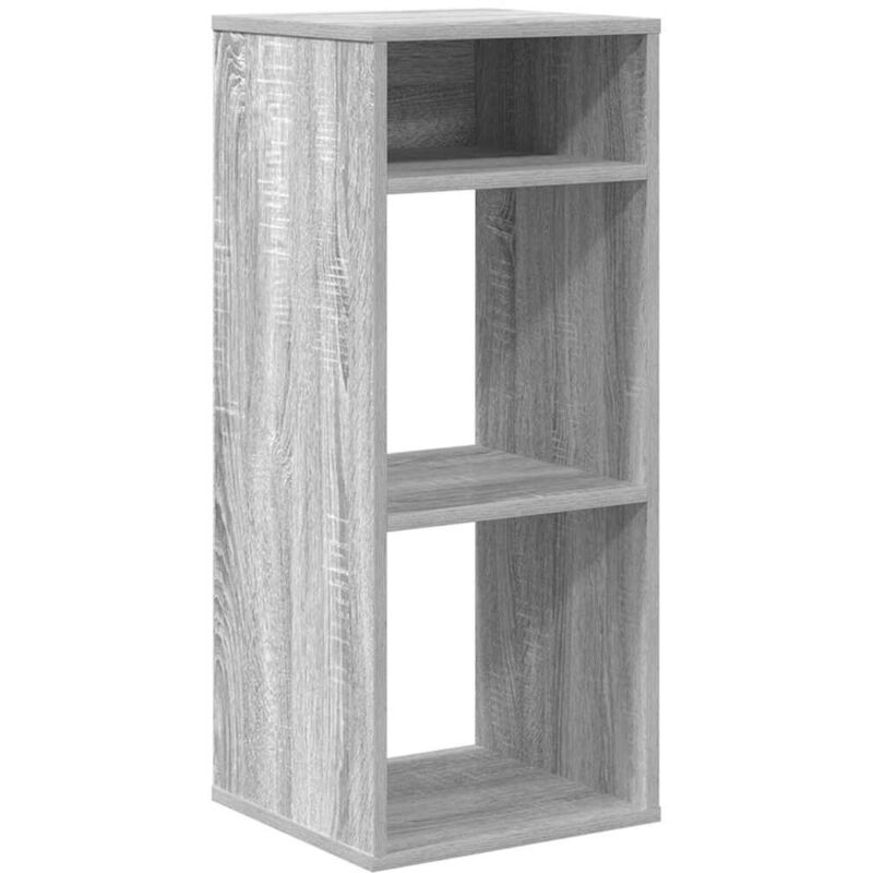 Vidaxl - Bibliothèque sonoma gris 34x31x80 cm bois d'ingénierie