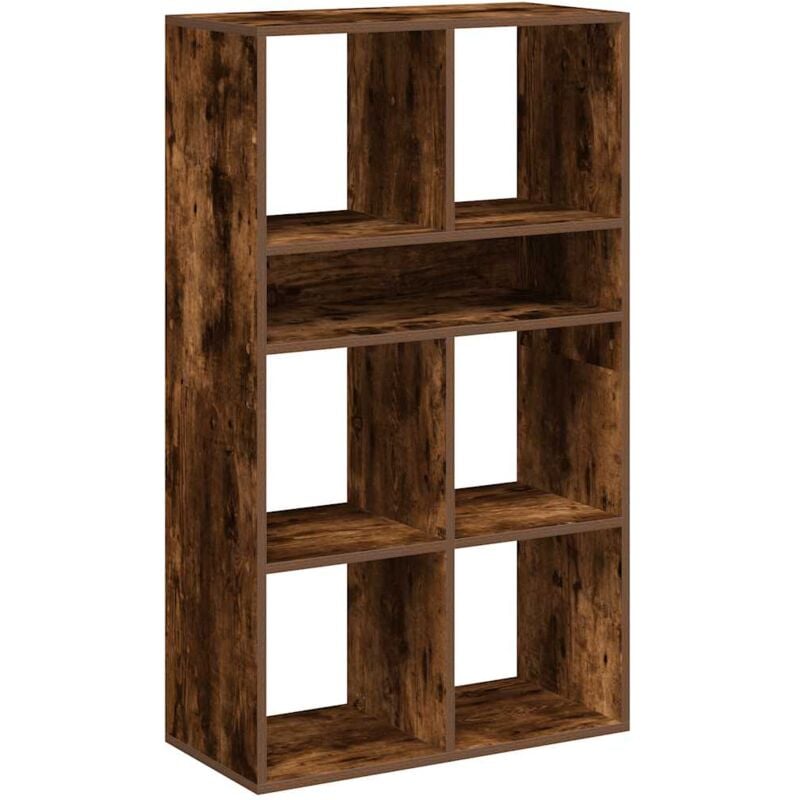 Vidaxl - Bibliothèque chêne fumé 66x31x112 cm bois d'ingénierie