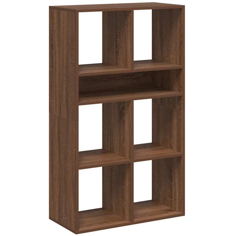 Vidaxl - Bibliothèque chêne marron 66x31x112 cm bois d'ingénierie