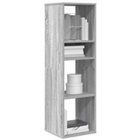 Bibliothèque sonoma gris 34x31x112 bois d'ingénierie