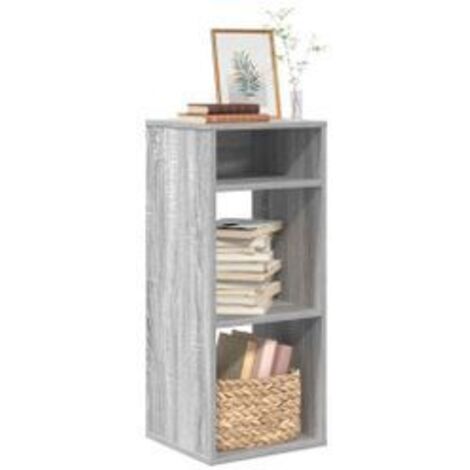 Bibliothèque sonoma gris 34x31x80 bois d'ingénierie