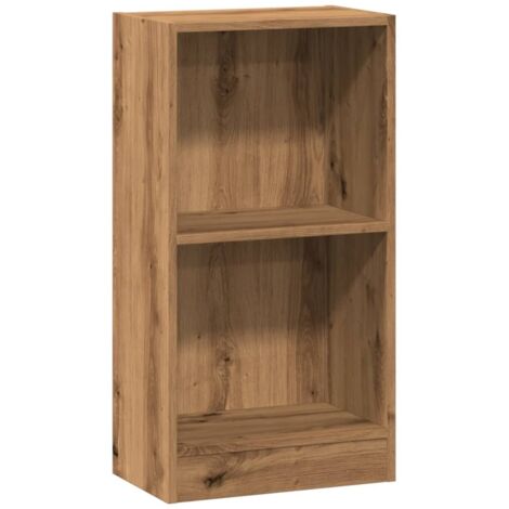 Bibliothèque,Armoire à Livres chêne artisanal 40x24x76 cm bois d'ingénierie CFW8514122