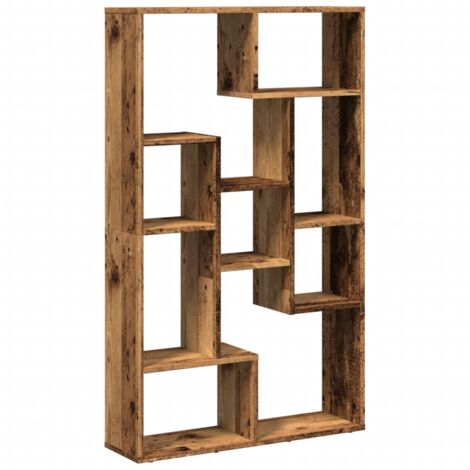 Bibliothèque,Armoire à Livres vieux bois 72x20x120 cm bois d'ingénierie CFW3193634