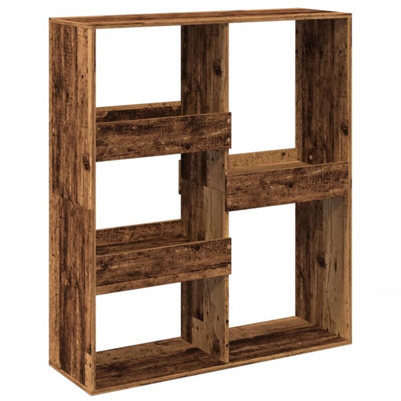 Vidaxl - Bibliothèque/Séparateur de pièce vieux bois 100x33x115 cm