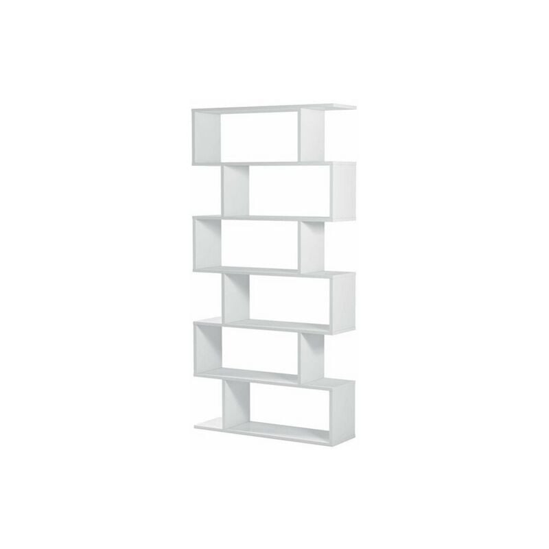 Fores - calicosy - Bibliothèque avec 6 niveaux H192 cm - Athena