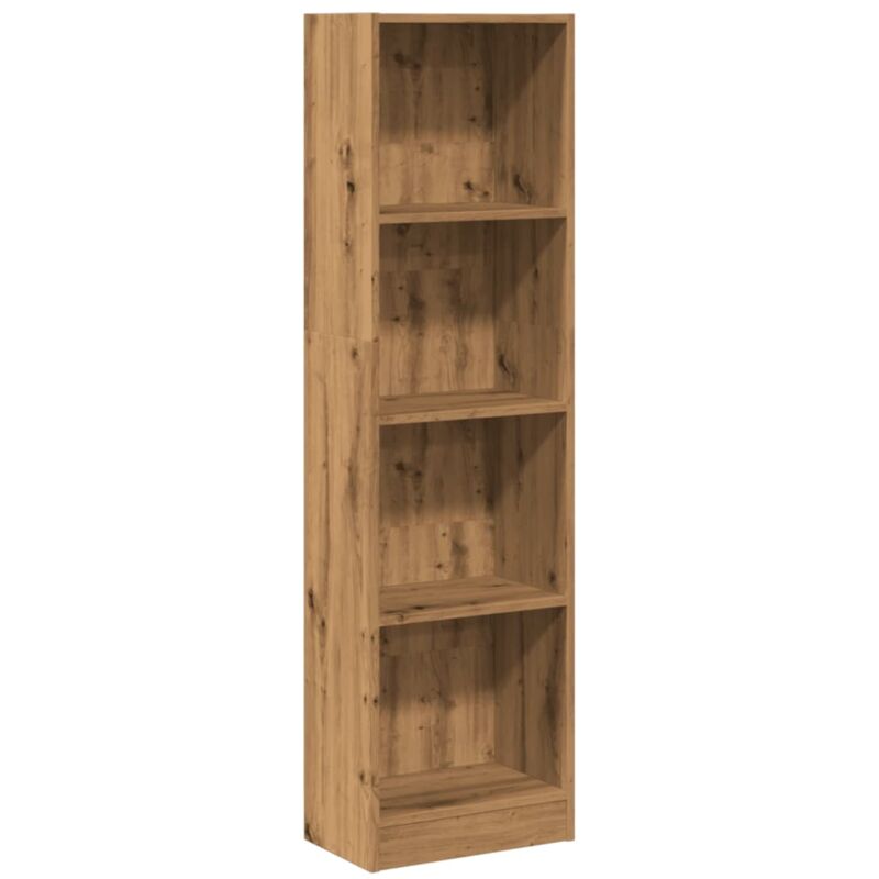 Bibliothèque chêne artisanal 40x24x143 cm bois d'ingénierie Vidaxl