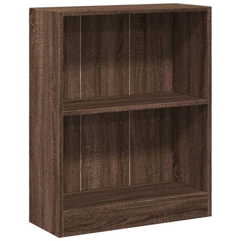 Bibliothèque Chêne marron 60x24x76 cm Bois d'ingénierie Vidaxl