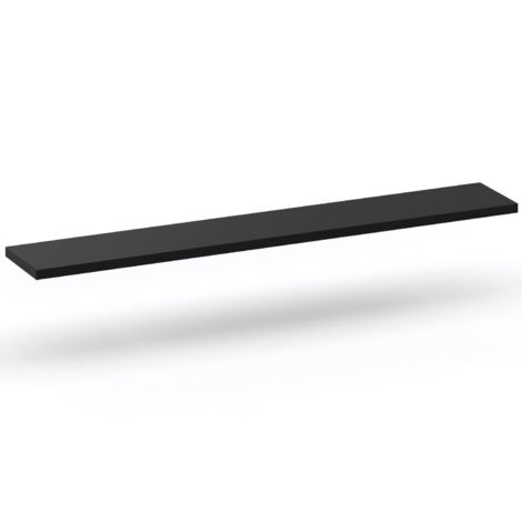 Bibliothque noire - 100 cm - Design élégant - Parfait pour les livres et la décoration