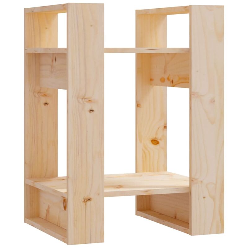 Vidaxl - Bibliothèque/Séparateur de pièce 41x35x57 cm Pin massif