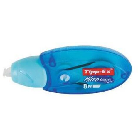 BIC Micro Tape Twist nastro di correzione 8 m Blu 10 pz