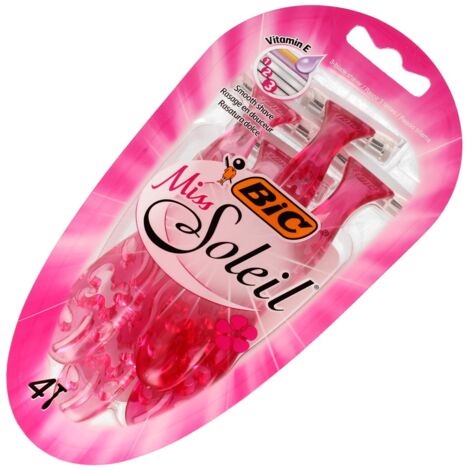 Bic Miss Soleil Rasierer Blisterpackung mit 4 Stück