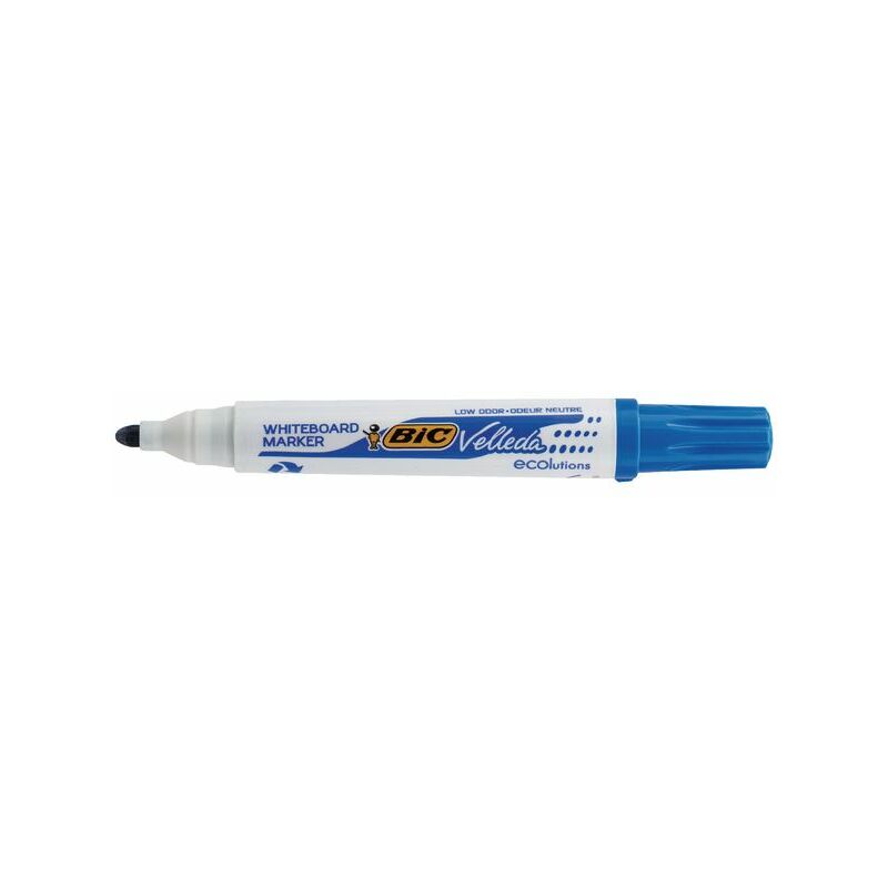 Bic Velleda 1701 Bullet Marker Blue Pk12 - BC03784