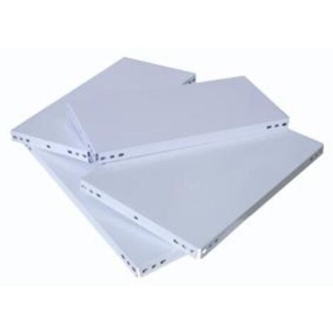 BICASA panel estanteria  90x40 blanco , Panel de estantería de 90x40cmSistema de enganche ranurado con tornillos y ángulos( no incluidos)Para cargas ligeras y mediasAca